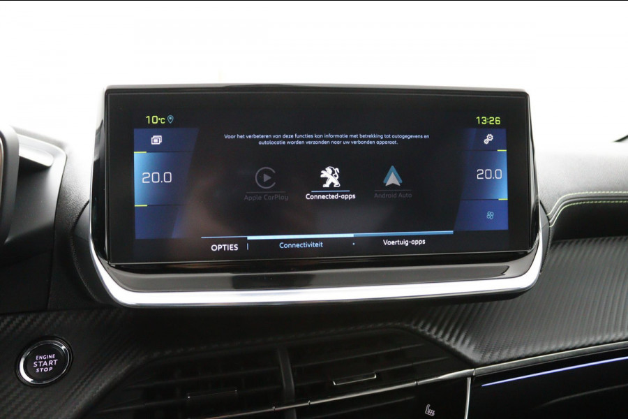 Peugeot e-208 EV GT 350 50 kWh*3FASE*CRUISE*ECC*CARPLAY*CAM*