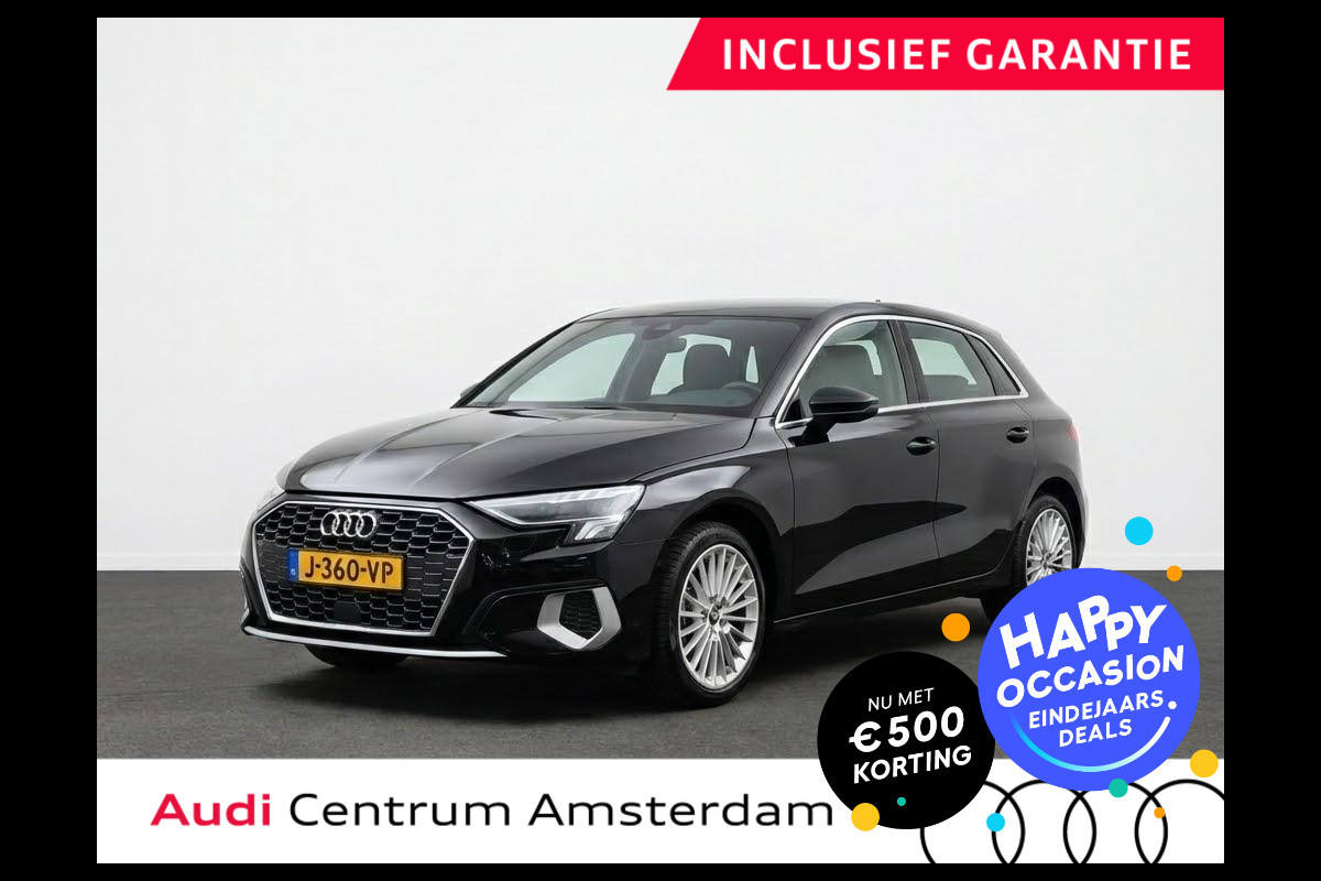 Audi A3 Sportback 35 TFSI Business edition 150 pk S-tronic | Navigatie | Parkeersensoren achter | Adaptieve cruise control | Lederen bekleding | Apple Carplay/Android Auto |