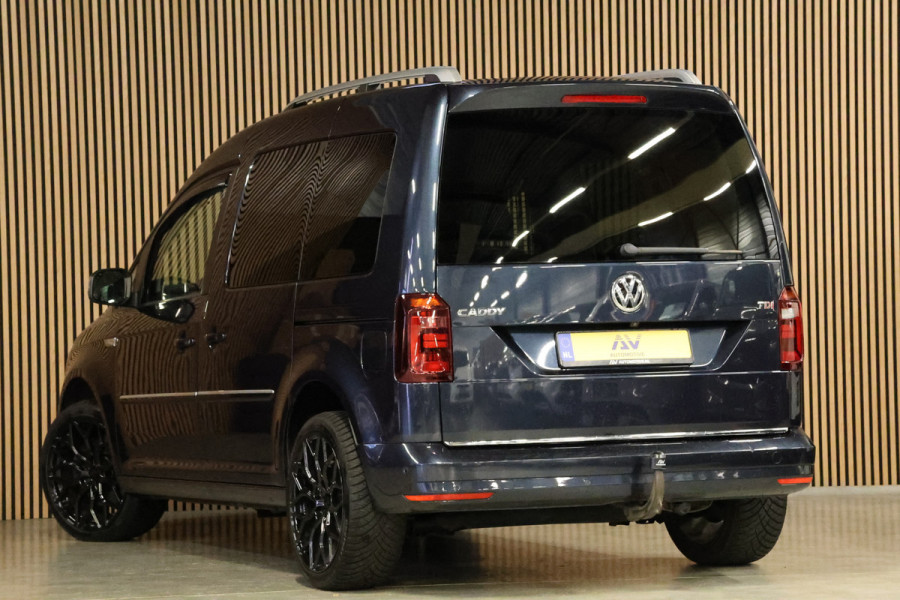 Volkswagen Caddy 2.0 TDI 150 PK DSG Highline | Marge | BTW / BPM Vrij | ACC | Bi-Xenon | Navigatie | Standkachel | 360 PDC | Camera | L+R Schuifdeur | Trekhaak | Lederen bekleding | Nieuwe APK