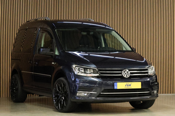 Volkswagen Caddy 2.0 TDI 150 PK DSG Highline | Marge | BTW / BPM Vrij | ACC | Bi-Xenon | Navigatie | Standkachel | 360 PDC | Camera | L+R Schuifdeur | Trekhaak | Lederen bekleding | Nieuwe APK