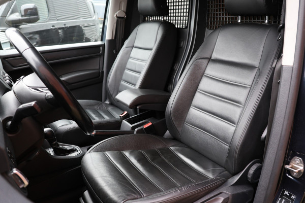 Volkswagen Caddy 2.0 TDI 150 PK DSG Highline | Marge | BTW / BPM Vrij | ACC | Bi-Xenon | Navigatie | Standkachel | 360 PDC | Camera | L+R Schuifdeur | Trekhaak | Lederen bekleding | Nieuwe APK