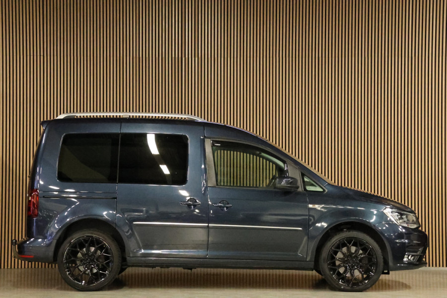 Volkswagen Caddy 2.0 TDI 150 PK DSG Highline | Marge | BTW / BPM Vrij | ACC | Bi-Xenon | Navigatie | Standkachel | 360 PDC | Camera | L+R Schuifdeur | Trekhaak | Lederen bekleding | Nieuwe APK