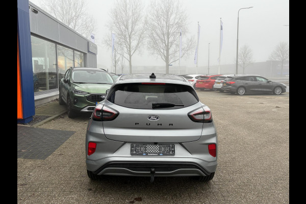 Ford Puma 1.0 EcoBoost Hybrid ST-Line 125pk | Winterpack | Driver Assistance Pack | Trekhaak afneembaar | Panorama dak | Matrix Led | 19 inch licht metaal | Reserve wiel | Comfort Pack