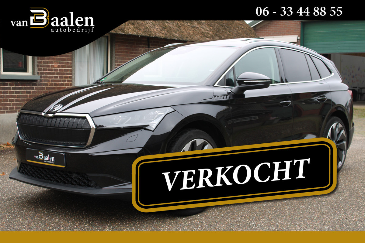 Škoda ENYAQ iV 80 First Edition **VERKOCHT!!**