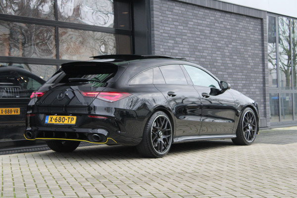 Mercedes-Benz CLA-Klasse Shooting Brake AMG 35 4MATIC Premium Plus | FULL OPTION! | SCHAALSTOELEN | STOELKOELING | PANO | HUD | BURMESTER | KEYLESS | 360 |