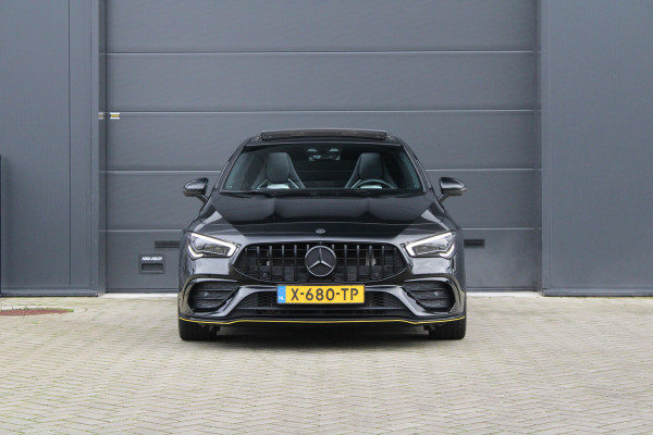 Mercedes-Benz CLA-Klasse Shooting Brake AMG 35 4MATIC Premium Plus | FULL OPTION! | SCHAALSTOELEN | STOELKOELING | PANO | HUD | BURMESTER | KEYLESS | 360 |