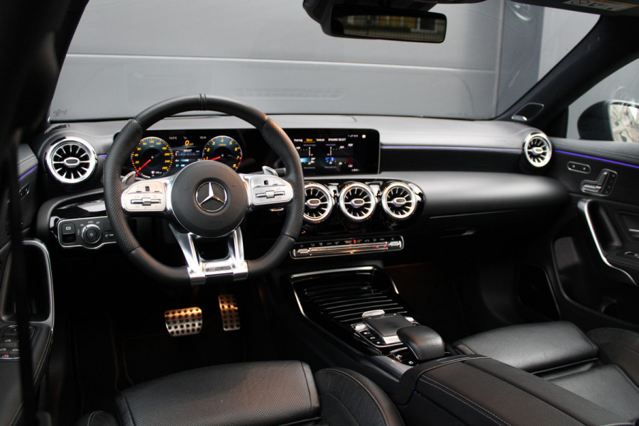 Mercedes-Benz CLA-Klasse Shooting Brake AMG 35 4MATIC Premium Plus | FULL OPTION! | SCHAALSTOELEN | STOELKOELING | PANO | HUD | BURMESTER | KEYLESS | 360 |