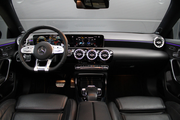 Mercedes-Benz CLA-Klasse Shooting Brake AMG 35 4MATIC Premium Plus | FULL OPTION! | SCHAALSTOELEN | STOELKOELING | PANO | HUD | BURMESTER | KEYLESS | 360 |