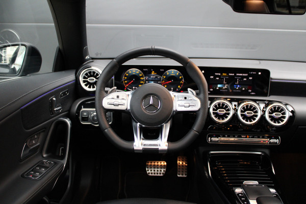 Mercedes-Benz CLA-Klasse Shooting Brake AMG 35 4MATIC Premium Plus | FULL OPTION! | SCHAALSTOELEN | STOELKOELING | PANO | HUD | BURMESTER | KEYLESS | 360 |