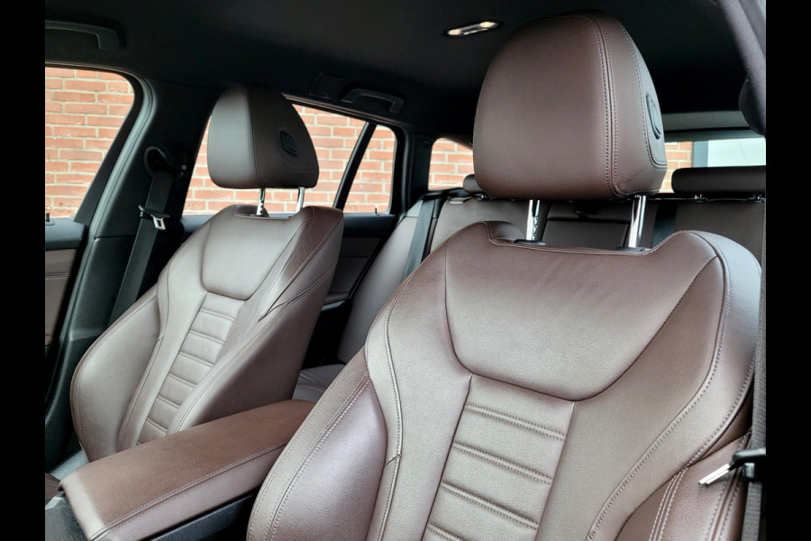 BMW 3 Serie Touring 320e Laser, Mokka Sport-leder, Stuurverw. Luxury Line (1e eig. NL NAP)