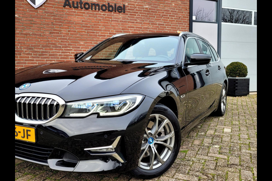 BMW 3 Serie Touring 320e Laser, Mokka Sport-leder, Stuurverw. Luxury Line (1e eig. NL NAP)