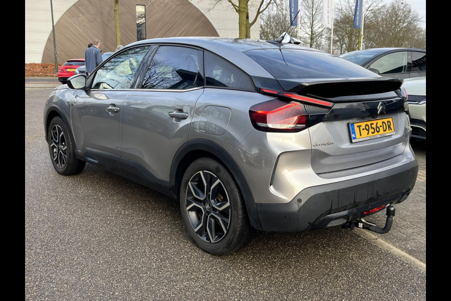 Citroën Ë-C4 Shine 50 kWh SOH 98% 3-FASE LADER | VAN: €19.900 VOOR: €17.877- UW EINDEJAARSVOORDEEL: €2.023| stuur + stoel verwarming | trekhaak | head-up display | Camera | keyles start & go | dodehoek | Rijklaar geleverd met 12 maanden BOVAG-garantie