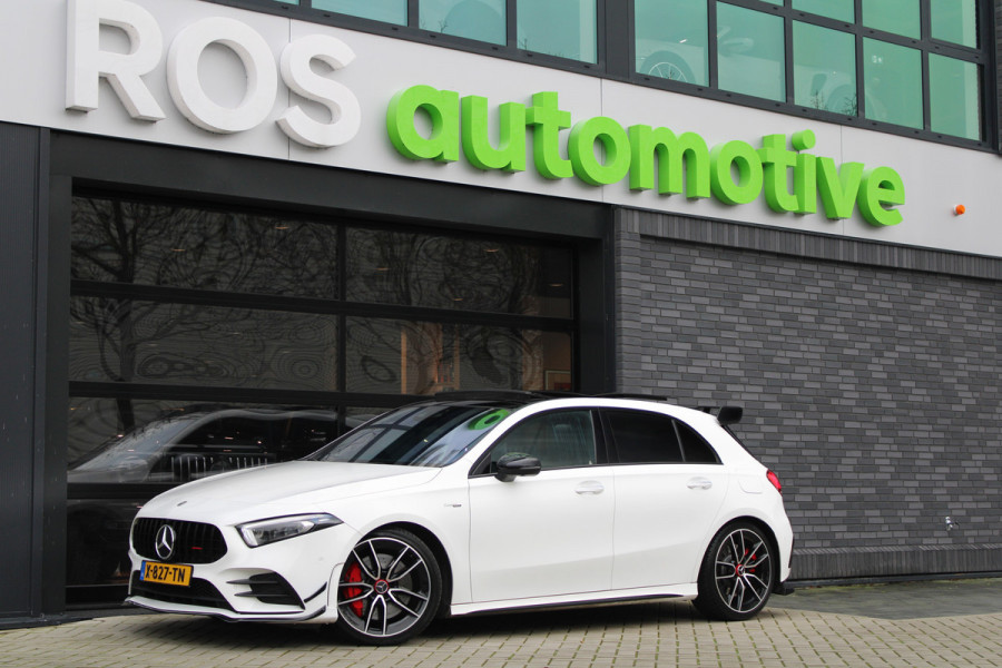 Mercedes-Benz A-Klasse AMG 35 4MATIC Edition 1 | FULL OPTION! | SCHAALSTOELEN | PANO | BURMESTER | STERRENHEMEL | HUD | MEMORY | 360 |