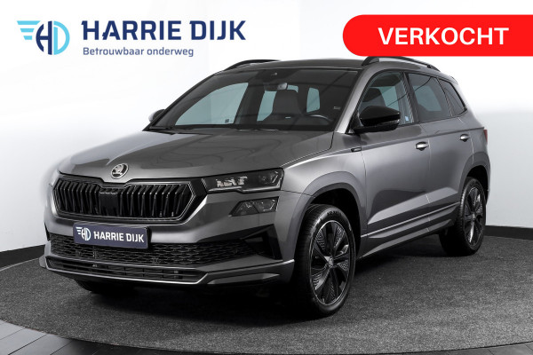 Škoda Karoq 1.5 TSI ACT 150 PK Sportline Business - Automaat | Elek. Trekhaak | Dig. Cockpit | Adapt. Cruise | PDC | Camera | NAV + App. Connect | ECC | DAB | LM 18" | 2863