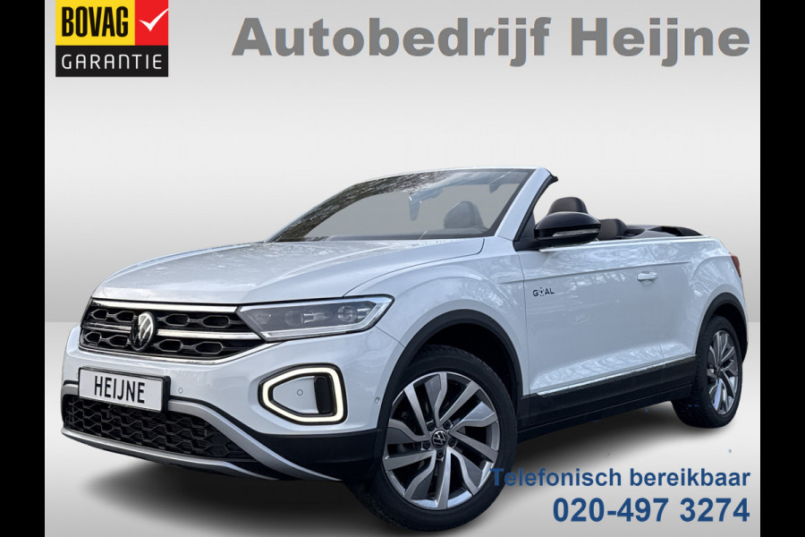 Volkswagen T-Roc Cabrio 1.5 TSI 150PK DSG STYLE VIRTUAL/NAVI/CARPLAY FABRIEKS GARANTIE