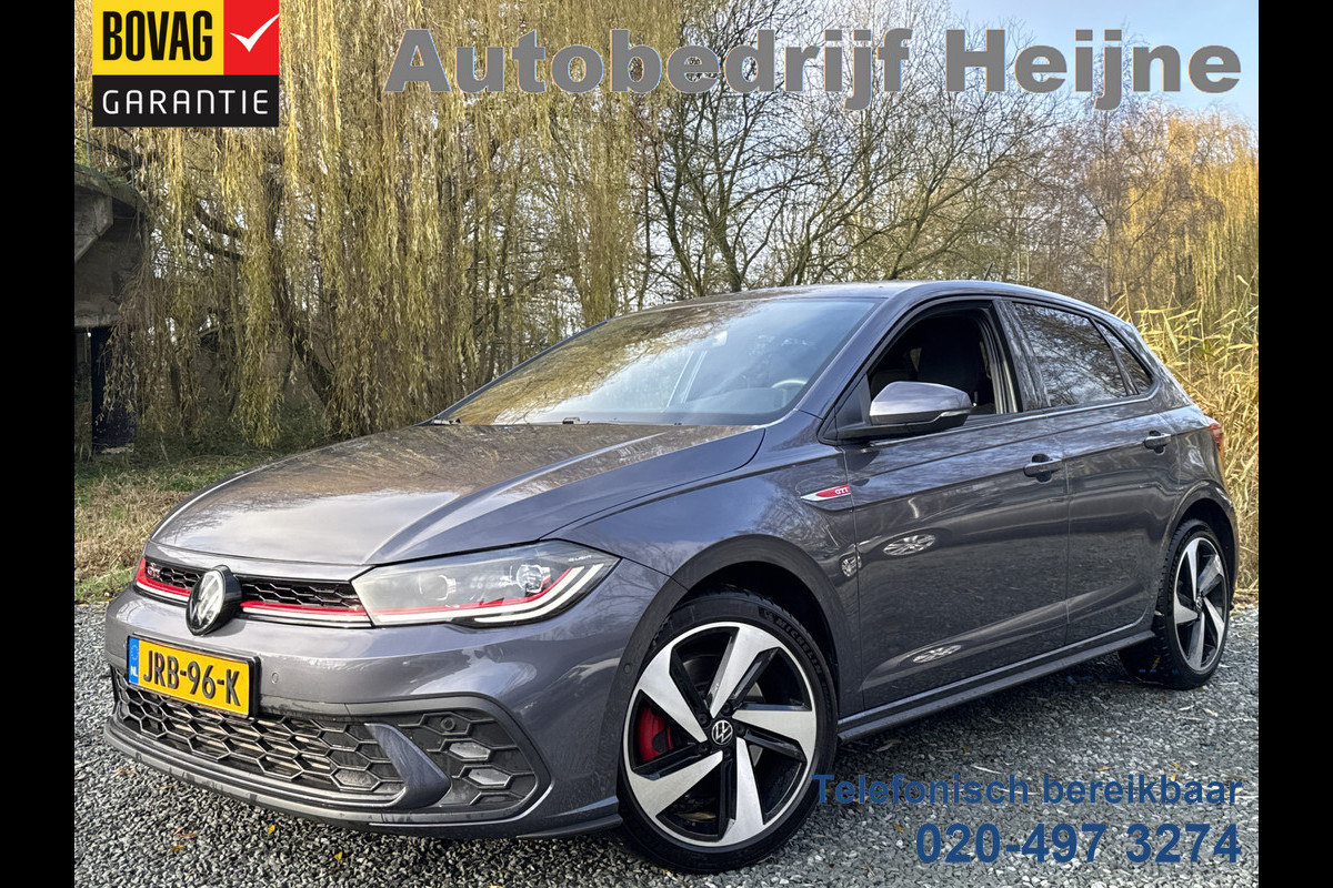 Volkswagen Polo GTI 2.0 TSI 210PK DSG GTI-SPORT LED/PDC/CARPLAY FABRIEKS GARANTIE