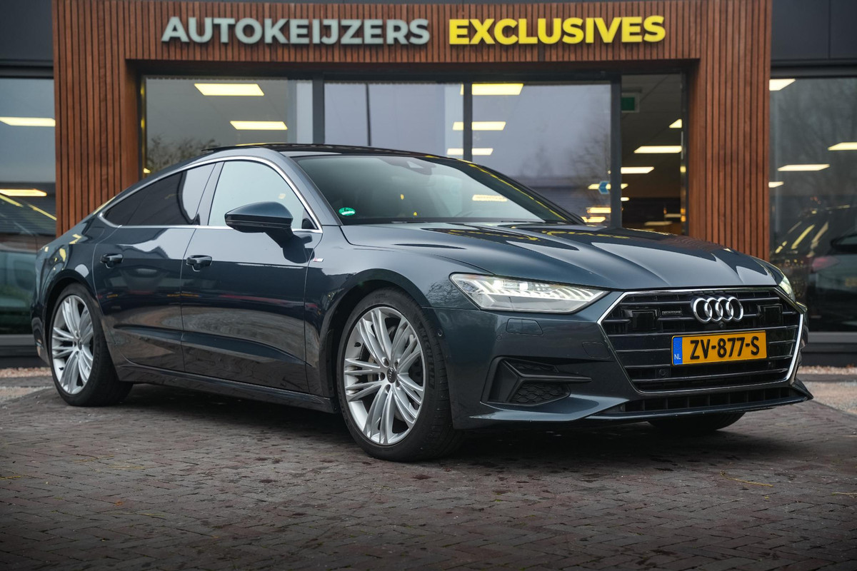 Audi A7 Sportback 55 TFSI quattro Pro Line S V6 340PK quattro Pro Line S Schuifdak Trekhaak