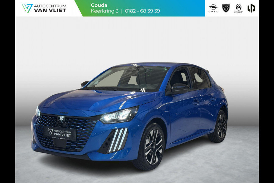 Peugeot 208 1.2 Hybrid 110 e-DCS6 Allure VOORRAAD DEAL | Automaat | Navigatie | 360 camera | Draadloze telefoonlader |