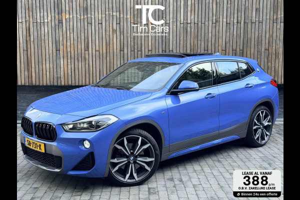 BMW X2 sDrive20i M-sport Automaat | Panoramadak | DAB | LED verlichting | 20 inch | Schakelflippers | Lederen bekleding | Stoelverwarmi