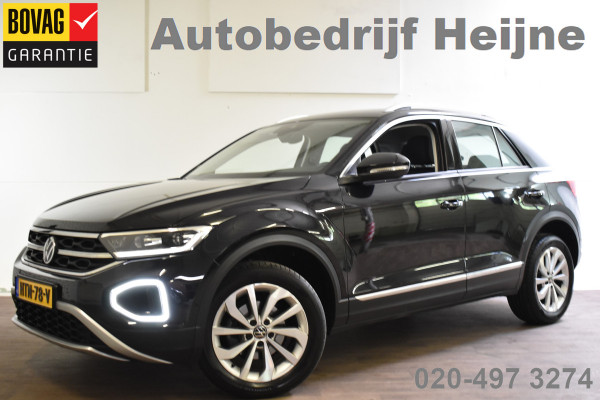Volkswagen T-Roc 1.5 TSI 150PK DSG STYLE FABRIEKS GARANTIE VIRTUAL/CARPLAY/CAMERA