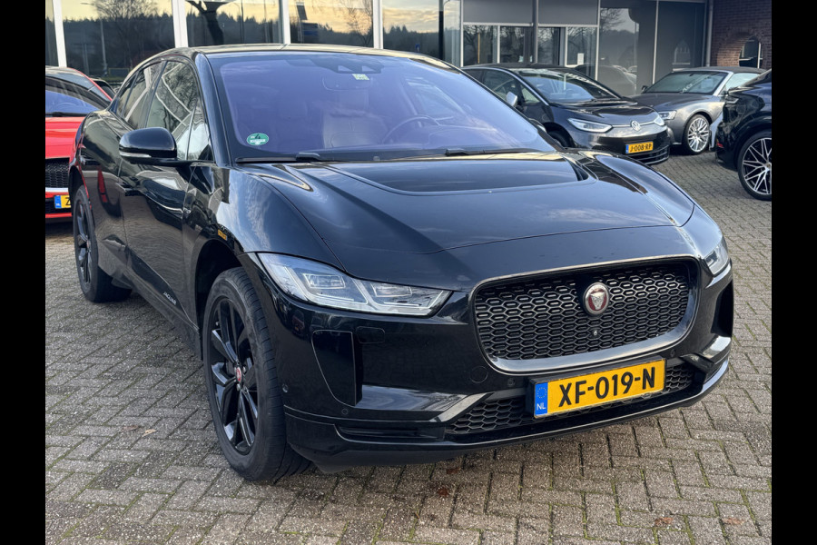 Jaguar I-PACE EV400 HSE 90 kWh / Panoramadak / Camera / Luchtvering / Keyless / 20'' / Meridian / Leder / Navigatie / Stoelverwarming / Stuurverwarming / DAB / Dodehoek / ACC