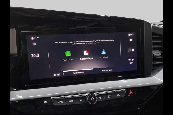 Opel Mokka Electric Level 3 50 kWh / Camera / CarPlay / Keyless / LED Koplampen / 17'' / Navigatie / Stuur+Stoelverwarming / DAB / Dodehoek / Cruise Control / Warmtepomp