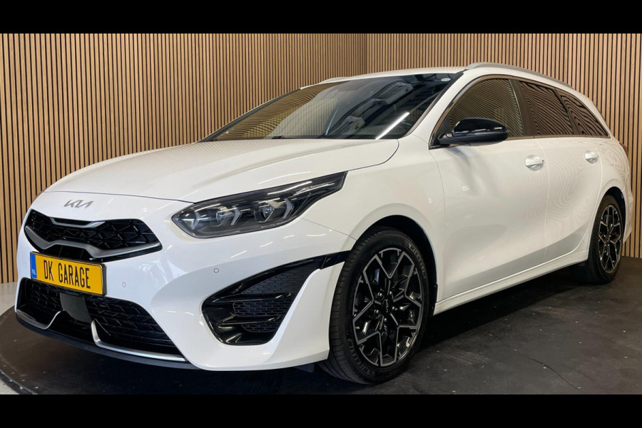 Kia Ceed Sportswagon 1.5 T-GDi GT-Line|160PK|AFN. TREKHAAK|1/2 LEDER|ACC|STOEL-,STUURVERW|CARPLAY|CAMERA|CRUISE|INCL.BTW|1e EIG.|