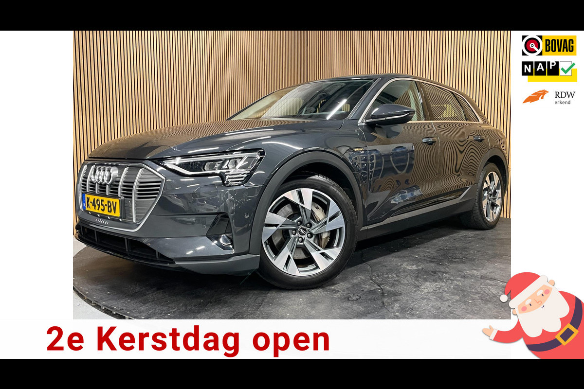 Audi e-tron 55 Quattro Edition 95 kWh|90% SOH|GROTE ACCU|CRUISE+CLIMATE CONTROL|ELEK.INTERIEUR+A-KLEP|NL-AUTO|NAP|INCL BTW|1e EIG|
