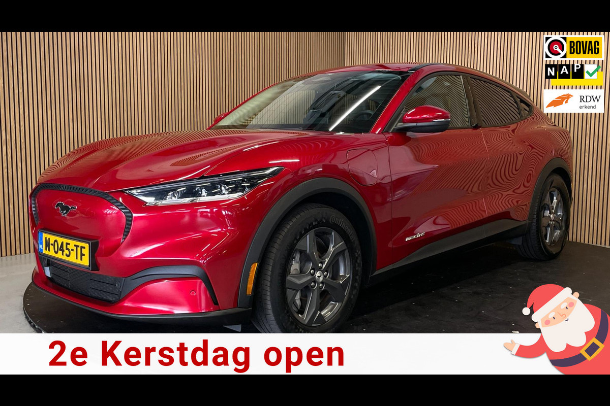 Ford Mustang Mach-E RWD 75 kWh|LEDER|B&O|ACC|CAMERA|CARPLAY|STOEL-, STUURVERW.|NAP|NL-AUTO|1e EIG.|INCL. BTW|