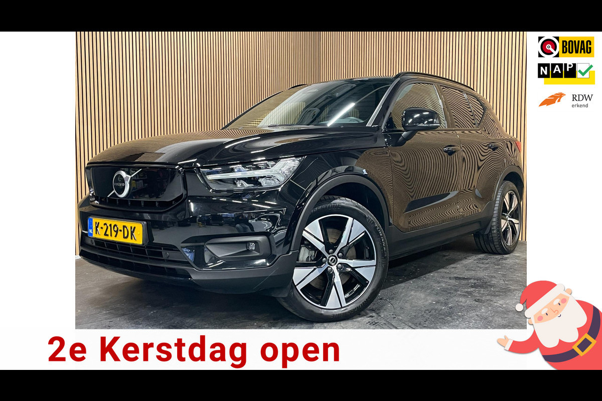 Volvo XC40 Recharge P8 AWD R-Design|92,4% SOH|1/2 LEDER|STOEL+STUURVERWARMING|NAVIGATIE|ACC|APPLE CARPLAY|NL-AUT|NAP|IN.BTW|1eEIG|