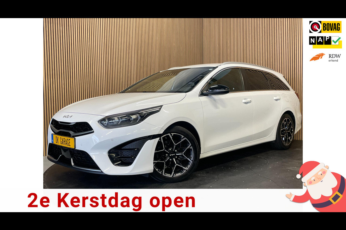 Kia Ceed Sportswagon 1.5 T-GDi GT-Line|160PK|AFN. TREKHAAK|1/2 LEDER|ACC|STOEL-,STUURVERW|CARPLAY|CAMERA|CRUISE|INCL.BTW|1e EIG.|