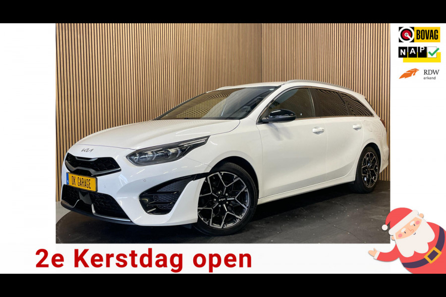 Kia Ceed Sportswagon 1.5 T-GDi GT-Line|160PK|AFN. TREKHAAK|1/2 LEDER|ACC|STOEL-,STUURVERW|CARPLAY|CAMERA|CRUISE|INCL.BTW|1e EIG.|