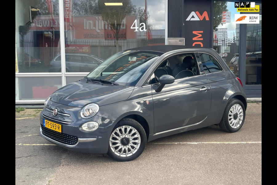 Fiat 500C 0.9 TwinAir Turbo Lounge | Cabrio | Airco |