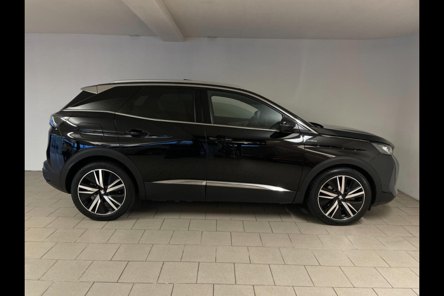 Peugeot 3008 1.6 HYbrid 225 Blue Lease GT AUTOMAAT AIRCO NAVI CRUISE PANO APPLE CARPLAY STOELVERW BLUETOOTH LM VELGEN NIEUWSTAAT