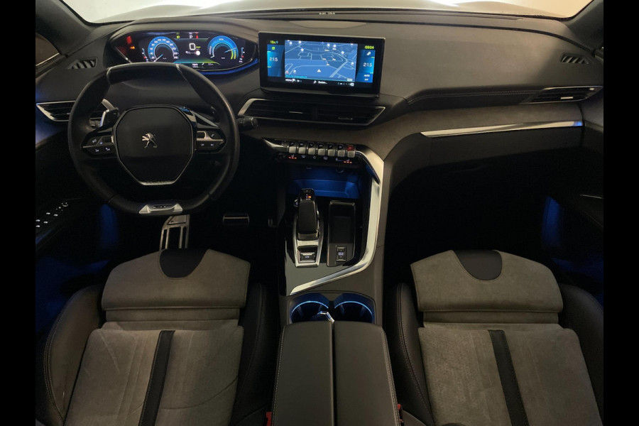 Peugeot 3008 1.6 HYbrid 225 Blue Lease GT AUTOMAAT AIRCO NAVI CRUISE PANO APPLE CARPLAY STOELVERW BLUETOOTH LM VELGEN NIEUWSTAAT