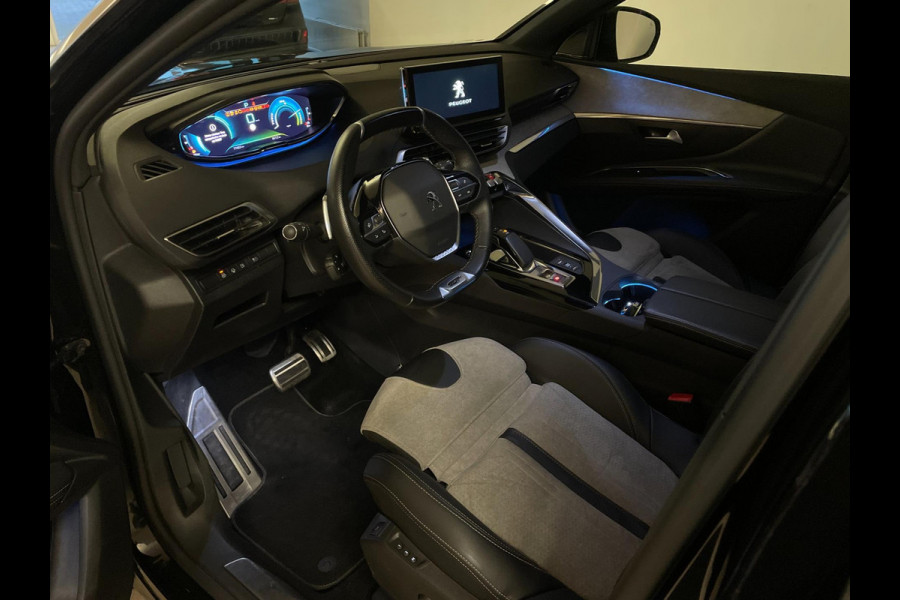 Peugeot 3008 1.6 HYbrid 225 Blue Lease GT AUTOMAAT AIRCO NAVI CRUISE PANO APPLE CARPLAY STOELVERW BLUETOOTH LM VELGEN NIEUWSTAAT