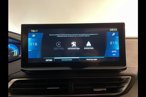 Peugeot 3008 1.6 HYbrid 225 Blue Lease GT AUTOMAAT AIRCO NAVI CRUISE PANO APPLE CARPLAY STOELVERW BLUETOOTH LM VELGEN NIEUWSTAAT