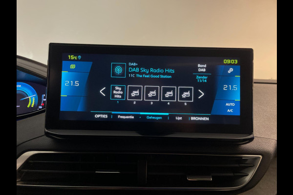 Peugeot 3008 1.6 HYbrid 225 Blue Lease GT AUTOMAAT AIRCO NAVI CRUISE PANO APPLE CARPLAY STOELVERW BLUETOOTH LM VELGEN NIEUWSTAAT