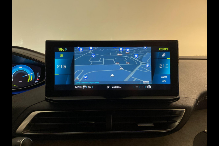Peugeot 3008 1.6 HYbrid 225 Blue Lease GT AUTOMAAT AIRCO NAVI CRUISE PANO APPLE CARPLAY STOELVERW BLUETOOTH LM VELGEN NIEUWSTAAT