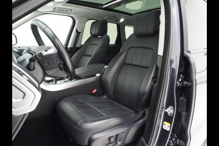 Land Rover Range Rover Sport P400e SVO Palette Grey | Black Pack | Panoramadak | Luchtvering | Meridian | Camera | Carplay