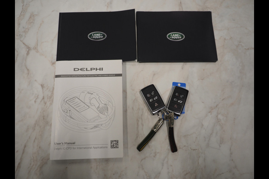 Land Rover Range Rover Sport P400e SVO Palette Grey | Black Pack | Panoramadak | Luchtvering | Meridian | Camera | Carplay