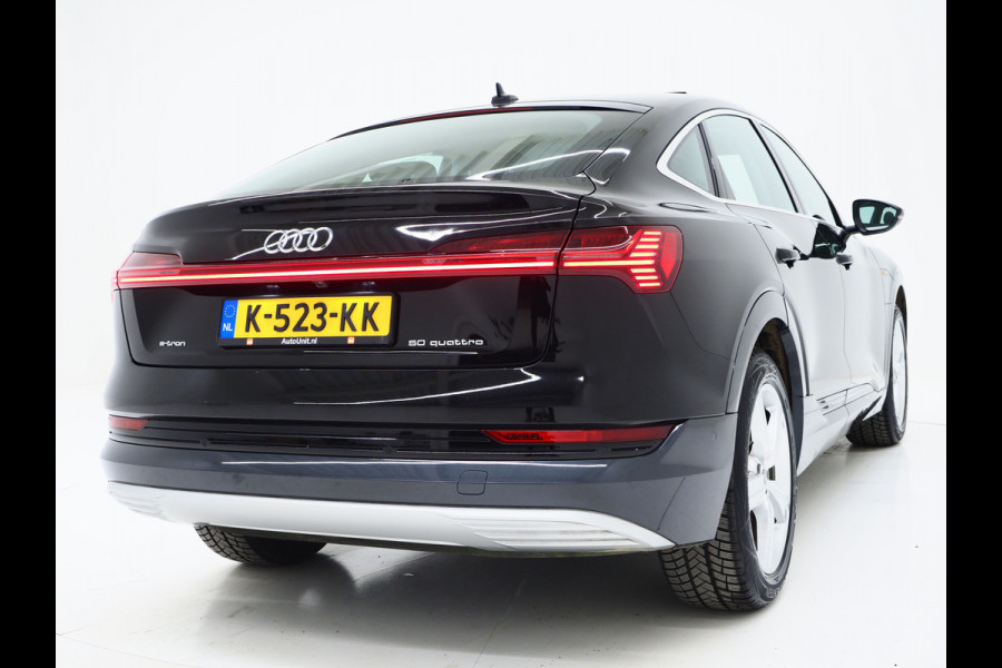 Audi e-tron Sportback 50 quattro Business edition Plus 71 kWh | Panoramadak | Luchtvering | Camera | Leder | Adaptive Cruise | Memory