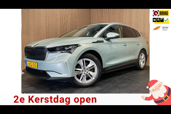 Škoda ENYAQ iV 60|TREKH|HEAD-UP|ELEK. INTER.+A-KLEP|STUURVERW|ACC|APPLE CARPLAY/ANDROID|CAMERA|NAVI|NAP|NL-AUTO|INCL. BTW|1e EIG|