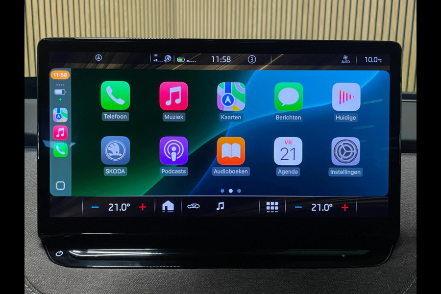 Škoda ENYAQ iV 60|TREKH|HEAD-UP|ELEK. INTER.+A-KLEP|STUURVERW|ACC|APPLE CARPLAY/ANDROID|CAMERA|NAVI|NAP|NL-AUTO|INCL. BTW|1e EIG|