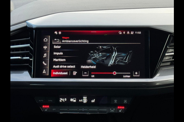Audi Q4 e-tron 40 S 300 pk edition 77 kWh, SOH 92,5 %, 1 e eigenaar, 2 X S line, 21 ", Electrische trekhaak, NL auto met nap