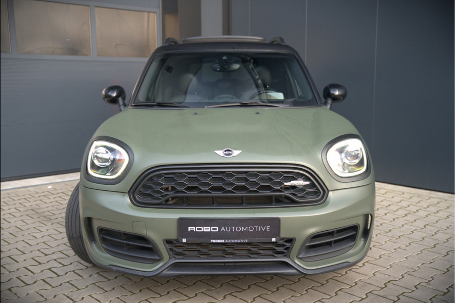 MINI Countryman 2.0 John Cooper Works ALL4 Chili | 232 pk | Panoramadak | Harman Kardon | Head-Up Display | Keyless | Cruise Control | Stoelverwarming | Ambiance Verlichting | Camera | Navigatie | JCW