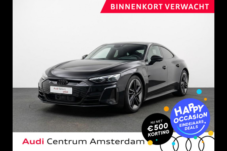 Audi e-tron GT GT 93 kWh 476pk | Panoramadak | Adaptieve cruise controle | Verwarmbare voorstoelen| 20 inch lichtmetalen velgen