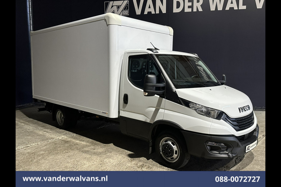 Iveco Daily 35C16H 157pk Bakwagen Dubbel Lucht Laadklep Euro6 Airco | 910kg laadvermogen Bijrijdersbank