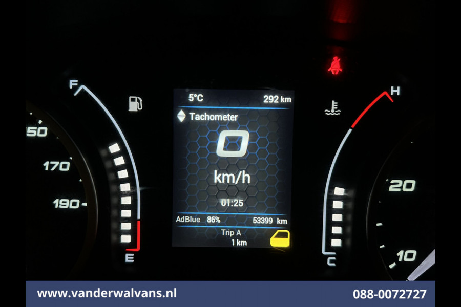 Iveco Daily 35C16H 157pk Bakwagen Dubbel Lucht Laadklep Euro6 Airco | 910kg laadvermogen Bijrijdersbank