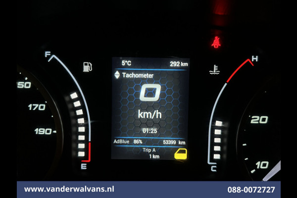 Iveco Daily 35C16H 157pk Bakwagen Dubbel Lucht Laadklep Euro6 Airco | 910kg laadvermogen Bijrijdersbank